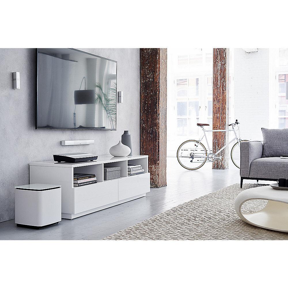 BOSE Lifestyle 650 Home Entertainment System 5.1 schwarzes Basismodul/weiße LS