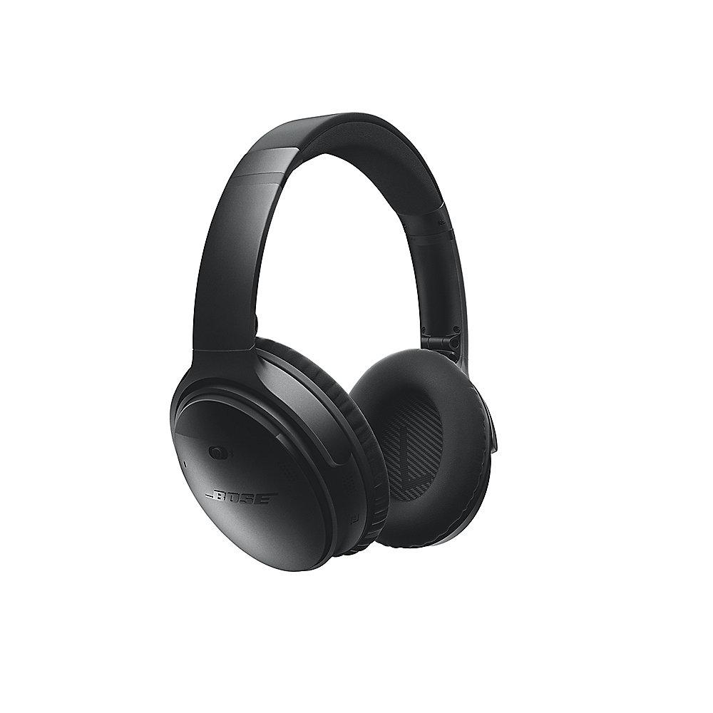 BOSE Quietcomfort 35 QC35 Over Ear Schwarz - Noise Cancelling Wireless Kopfhöre