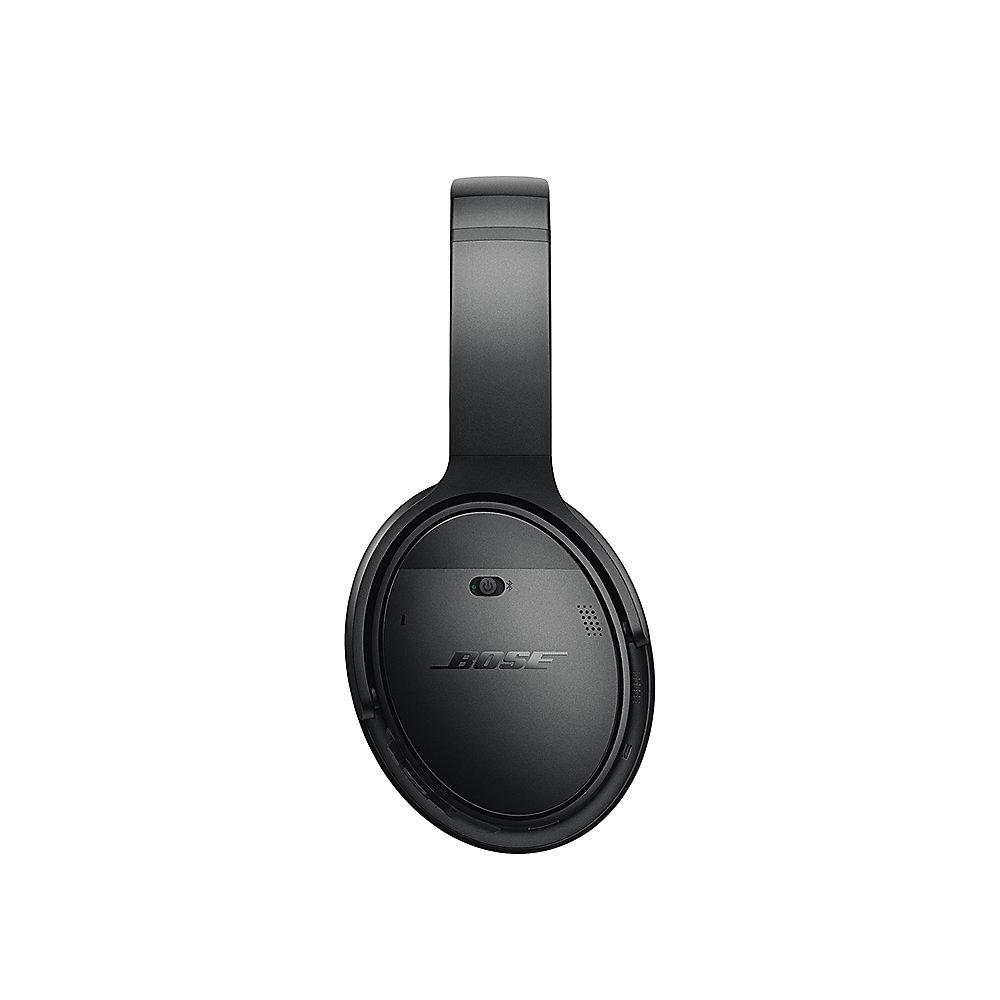 BOSE Quietcomfort 35 QC35 Over Ear Schwarz - Noise Cancelling Wireless Kopfhöre, BOSE, Quietcomfort, 35, QC35, Over, Ear, Schwarz, Noise, Cancelling, Wireless, Kopfhöre