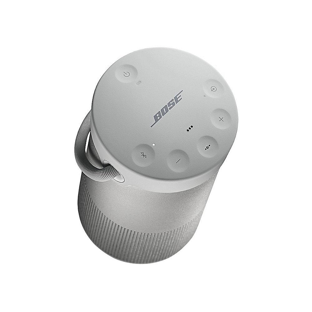 BOSE SoundLink Revolve  Bluetooth Lautsprecher grau portabel mit Akku, BOSE, SoundLink, Revolve, Bluetooth, Lautsprecher, grau, portabel, Akku