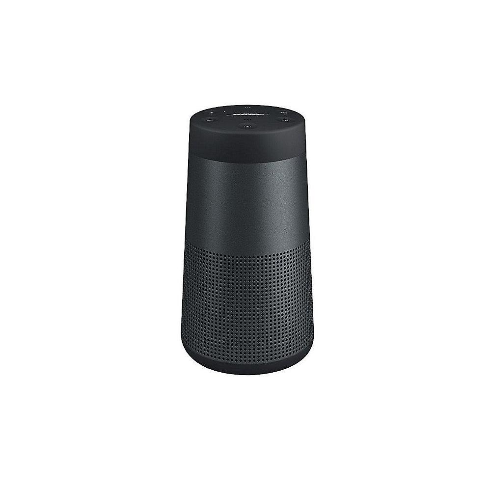 BOSE SoundLink Revolve Bluetooth Lautsprecher schwarz mit Akku inkl. Ladeschale, BOSE, SoundLink, Revolve, Bluetooth, Lautsprecher, schwarz, Akku, inkl., Ladeschale