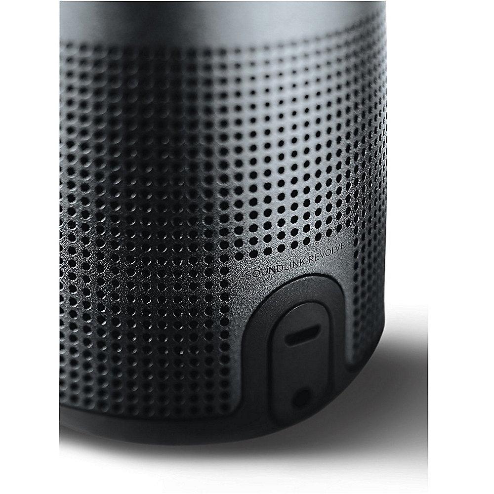 BOSE SoundLink Revolve Bluetooth Lautsprecher schwarz portabel mit Akku, BOSE, SoundLink, Revolve, Bluetooth, Lautsprecher, schwarz, portabel, Akku