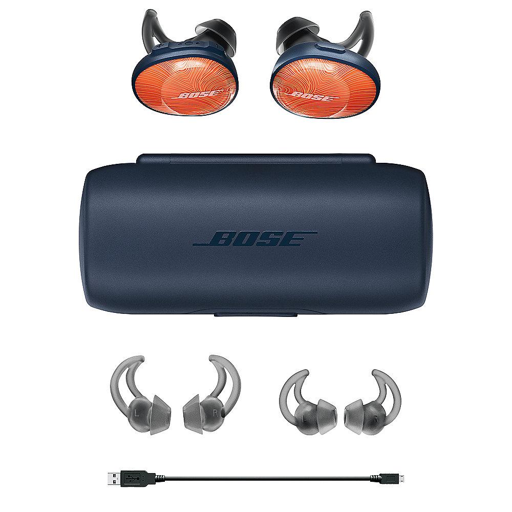 BOSE SoundSport Free Wireless In-Ear Kopfhörer Orange, BOSE, SoundSport, Free, Wireless, In-Ear, Kopfhörer, Orange