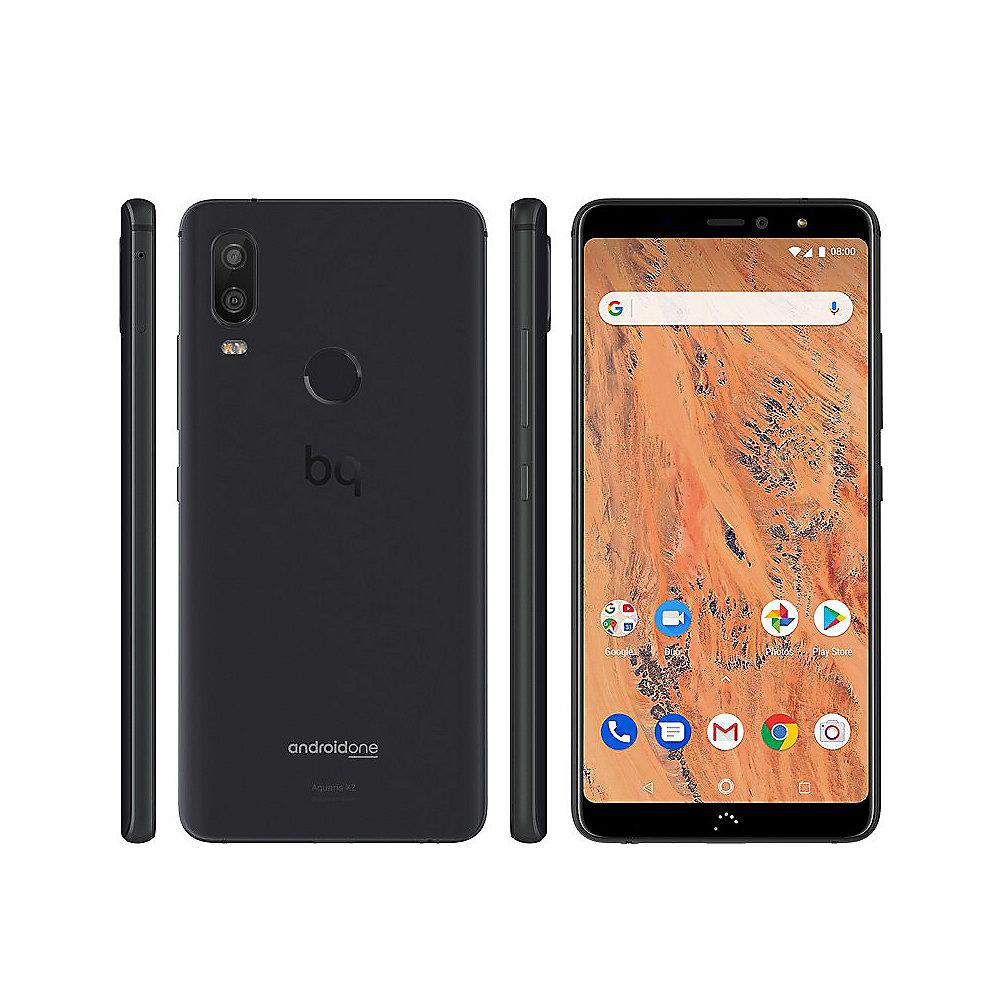 bq Aquaris X2 3GB/32GB carbon black Dual-SIM Android One 8.1 Smartphone