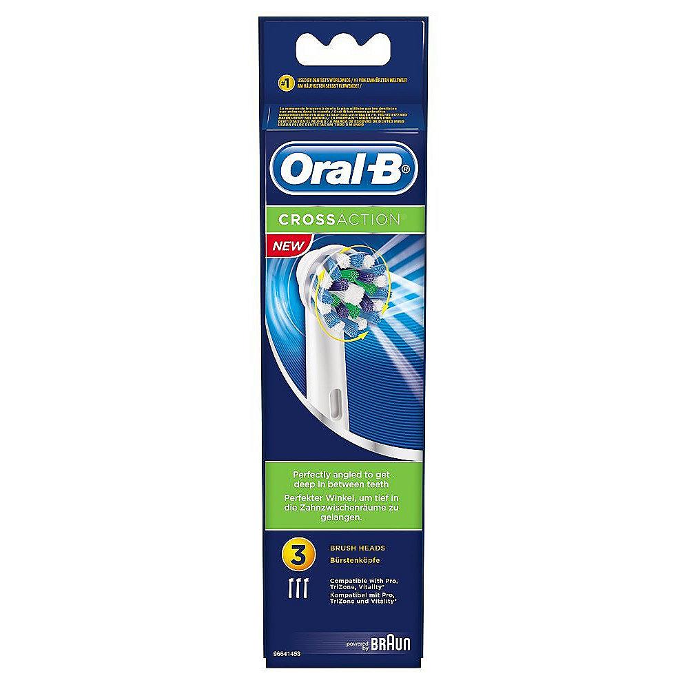 Braun Oral-B CrossAction Aufsteckbürsten (3er Pack)