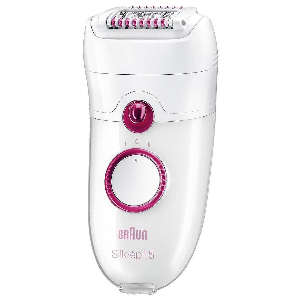 Braun Silk-épil 5-329 Young Beauty Wet&Dry Epilierer & Gesichtsreinigungsbürste
