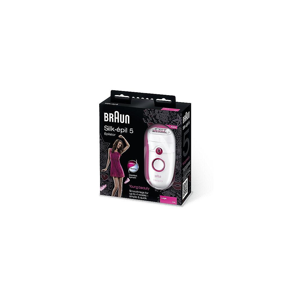 Braun Silk-épil 5 5185 Legs Young Beauty Epilierer