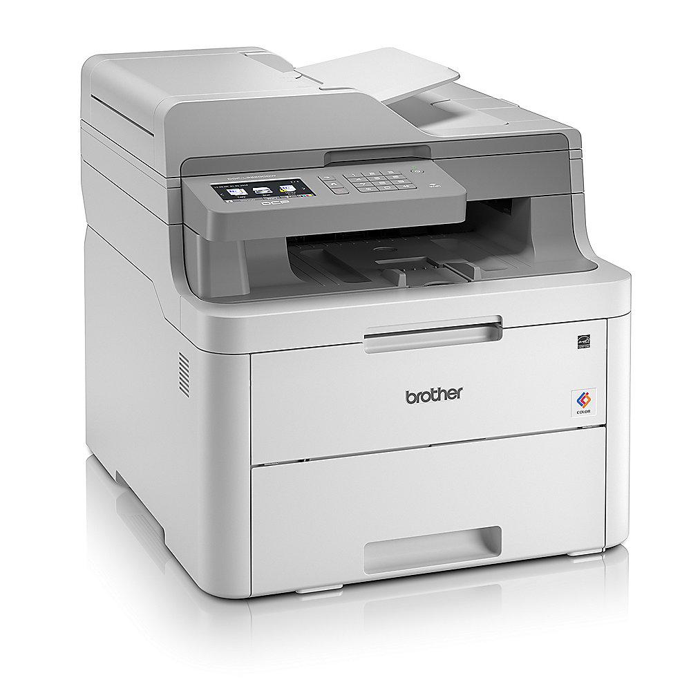 Brother DCP-L3550CDW Farblaser-Multifunktionsdrucker Scanner Kopierer LAN WLAN, Brother, DCP-L3550CDW, Farblaser-Multifunktionsdrucker, Scanner, Kopierer, LAN, WLAN