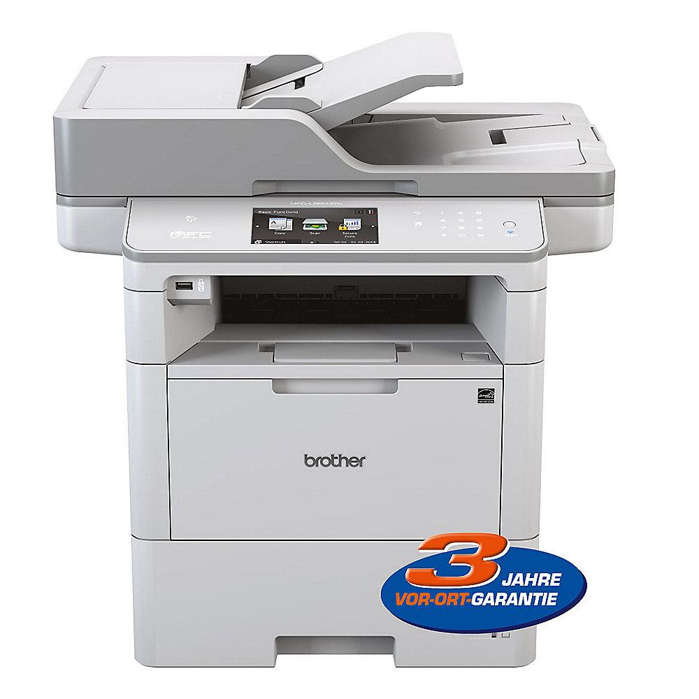 Brother MFC-L6800DW S/W-Laserdrucker Scanner Kopierer Fax LAN WLAN NFC, Brother, MFC-L6800DW, S/W-Laserdrucker, Scanner, Kopierer, Fax, LAN, WLAN, NFC
