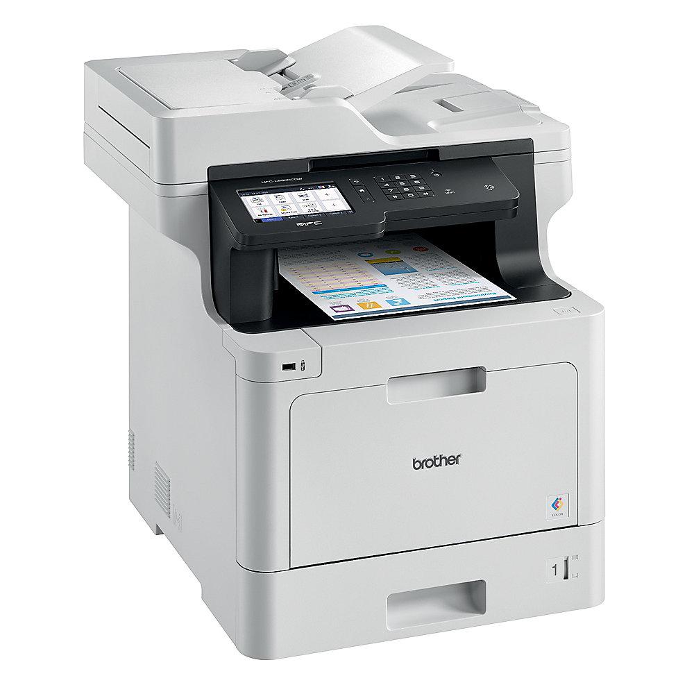 Brother MFC-L8900CDW Farblaser-Multifunktionsdrucker Scanner Kopierer Fax WLAN, Brother, MFC-L8900CDW, Farblaser-Multifunktionsdrucker, Scanner, Kopierer, Fax, WLAN