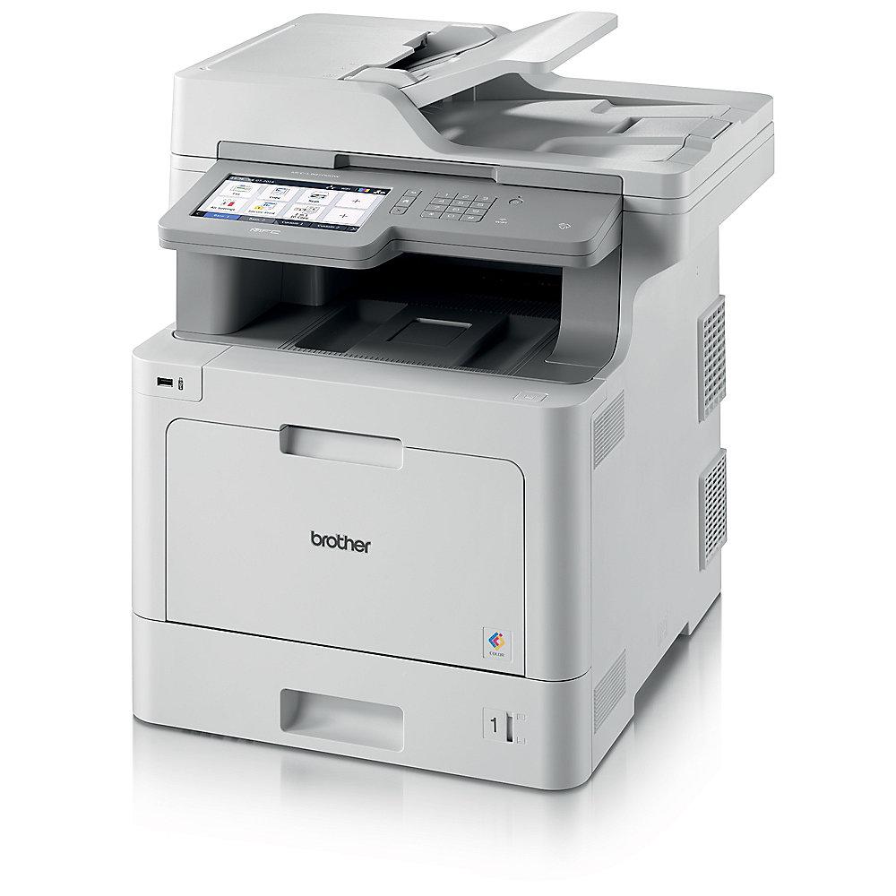 Brother MFC-L9570CDW Farblaser-Multifunktionsdrucker Scanner Kopierer Fax WLAN
