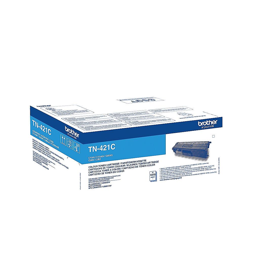 Brother TN-421C Toner cyan 1.800 Seiten