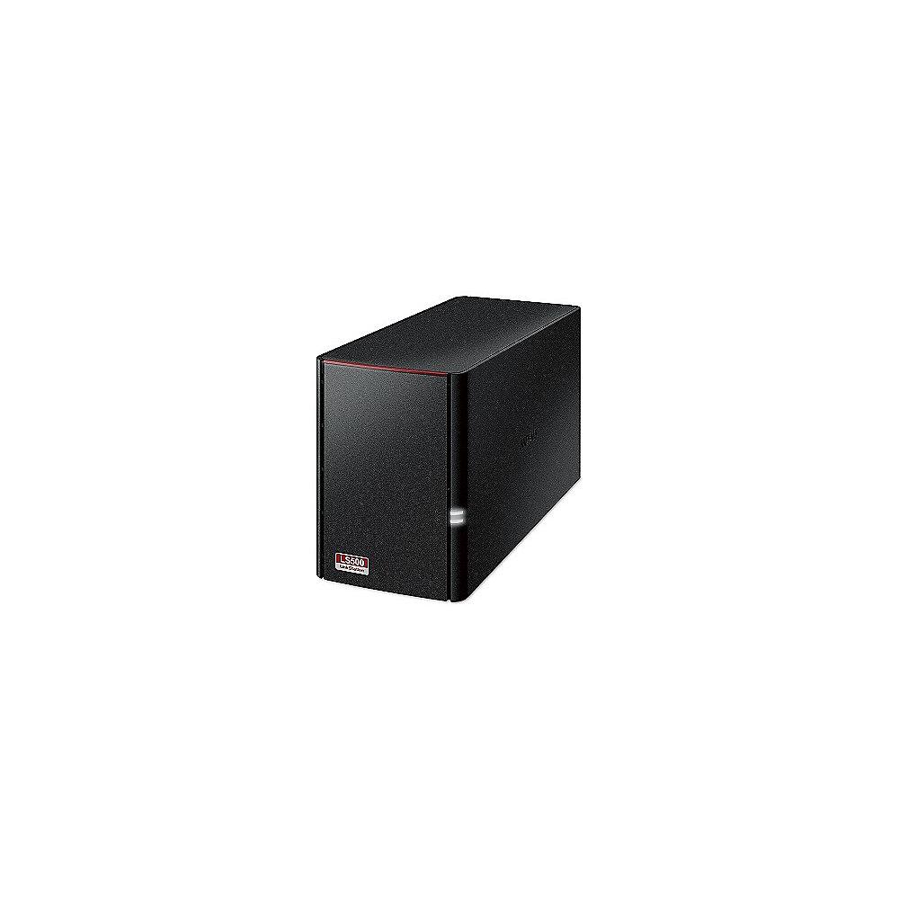 Buffalo LinkStation 520D NAS System 2-Bay 2TB inkl. 2x 1TB WD RED WD10EFRX, Buffalo, LinkStation, 520D, NAS, System, 2-Bay, 2TB, inkl., 2x, 1TB, WD, RED, WD10EFRX