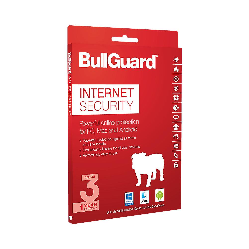 BullGuard Internet Security 2017 3 Device 1 Jahr MiniBox