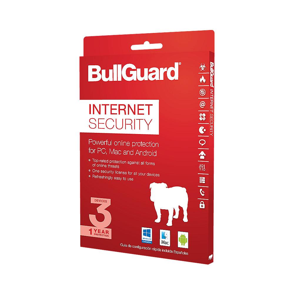 BullGuard Internet Security 2017 3 Device 1 Jahr MiniBox