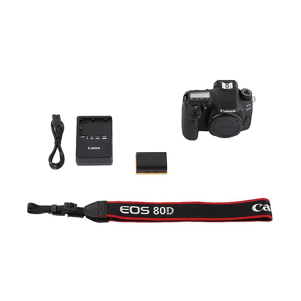 Canon EOS 80D Kit EF 24-105mm f/4.0L IS II USM Spiegelreflexkamera