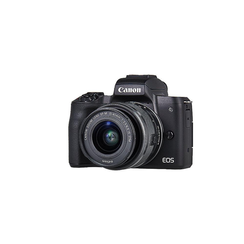 Canon EOS M50 Gehäuse Systemkamera schwarz