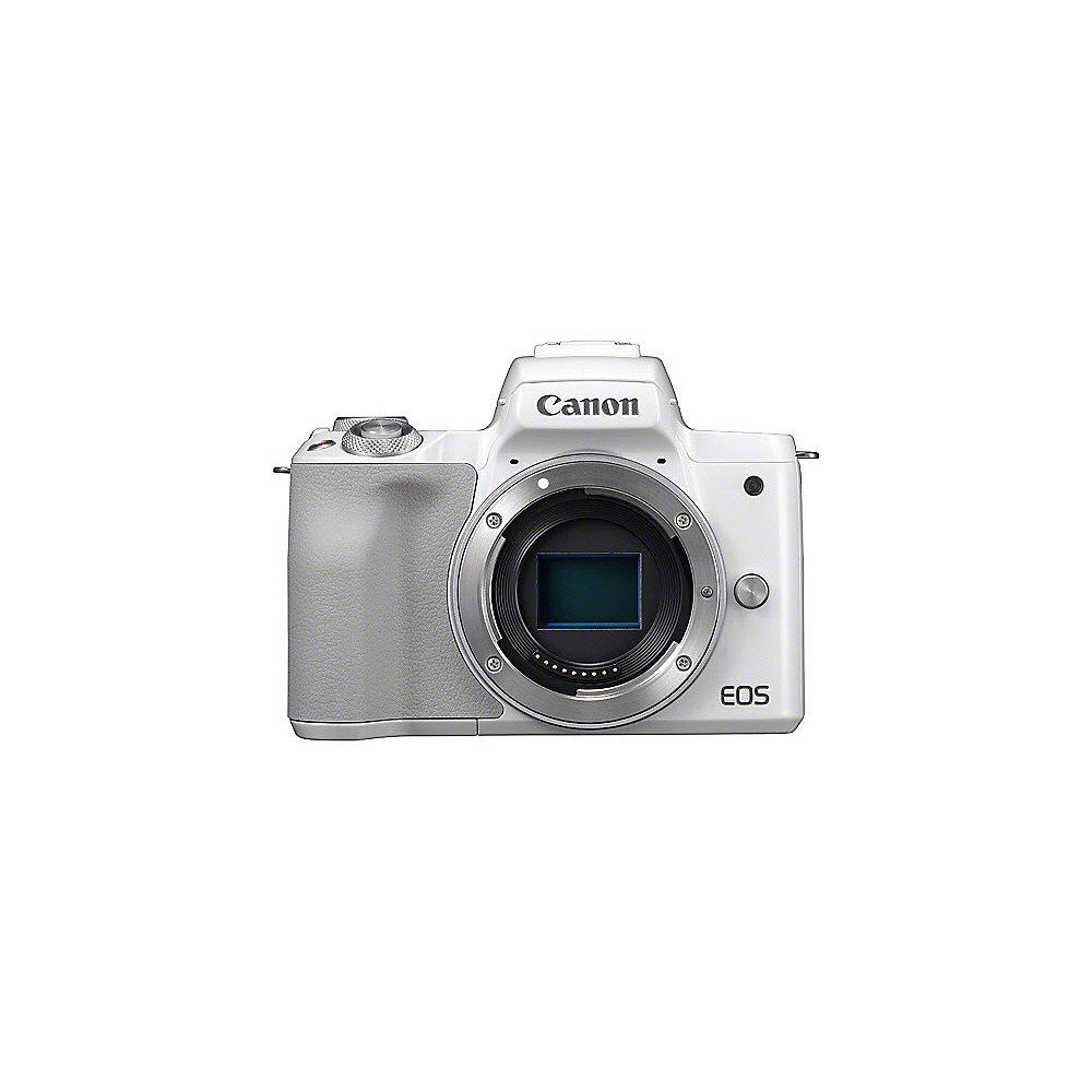 Canon EOS M50 Gehäuse Systemkamera weiß