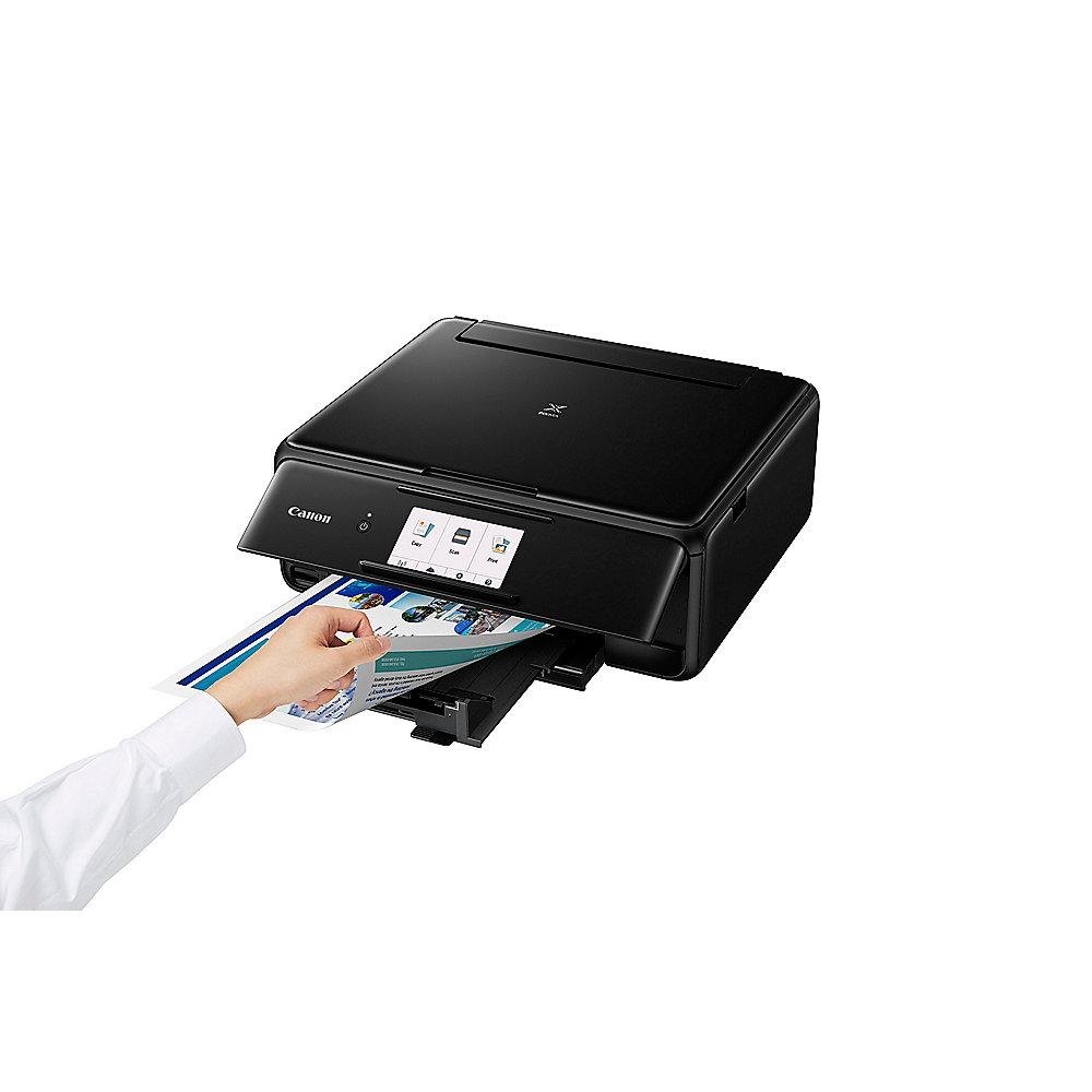 Canon PIXMA TS8150 schwarz Multifunktionsdrucker Scanner Kopierer WLAN
