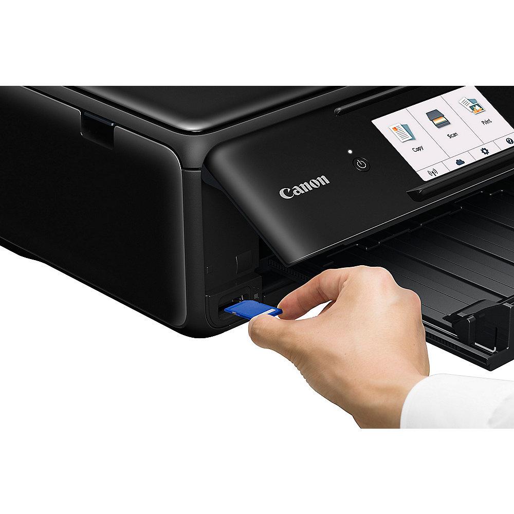 Canon PIXMA TS8150 schwarz Multifunktionsdrucker Scanner Kopierer WLAN