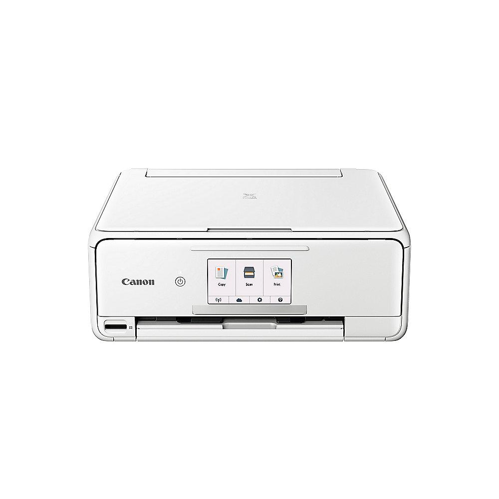 Canon PIXMA TS8151 weiß Multifunktionsdrucker Scanner Kopierer WLAN, Canon, PIXMA, TS8151, weiß, Multifunktionsdrucker, Scanner, Kopierer, WLAN