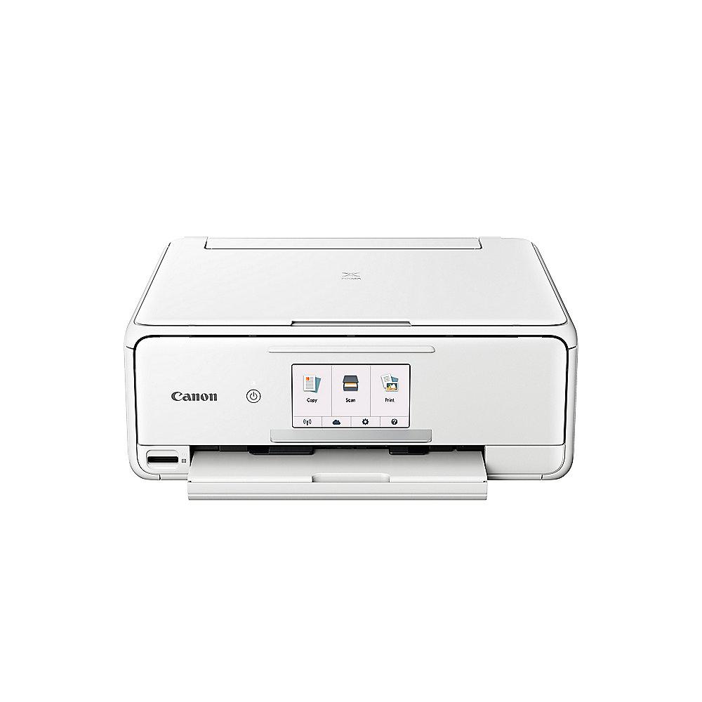 Canon PIXMA TS8151 weiß Multifunktionsdrucker Scanner Kopierer WLAN, Canon, PIXMA, TS8151, weiß, Multifunktionsdrucker, Scanner, Kopierer, WLAN