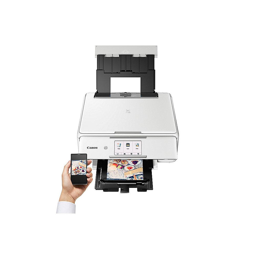 Canon PIXMA TS8151 weiß Multifunktionsdrucker Scanner Kopierer WLAN