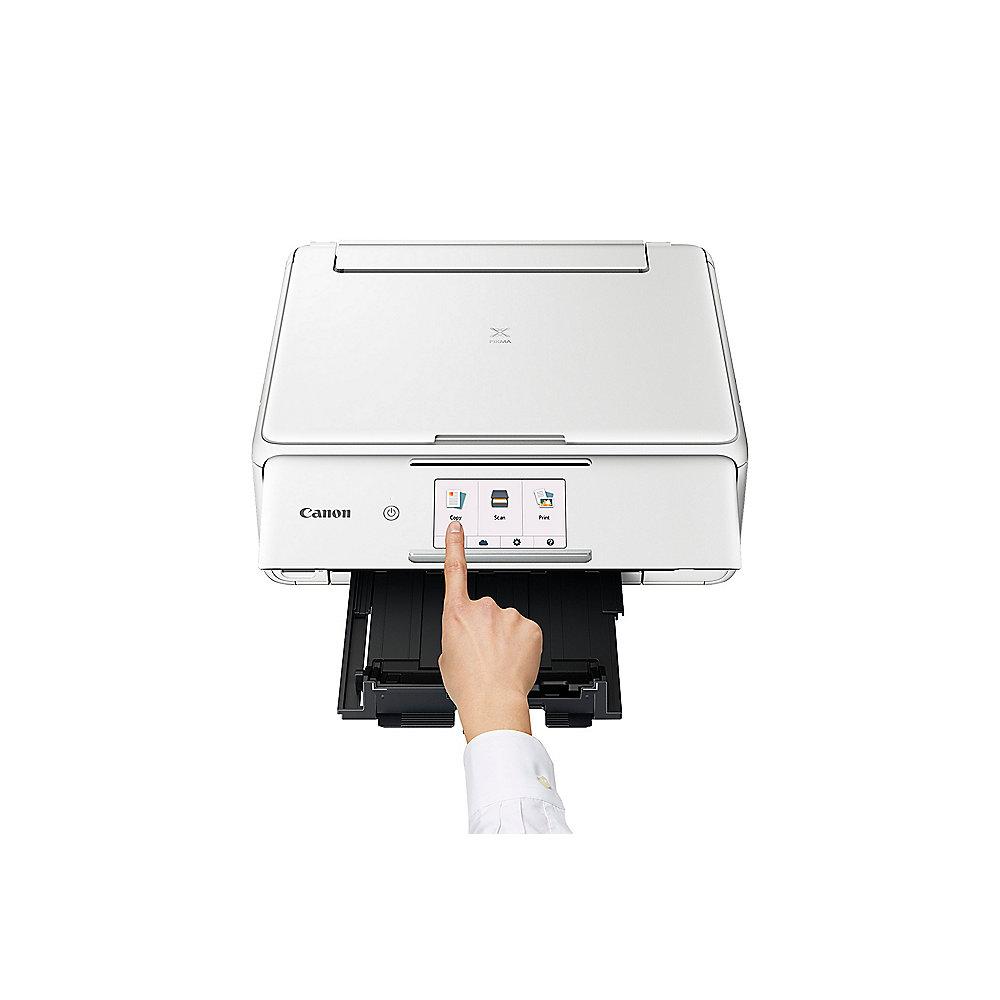 Canon PIXMA TS8151 weiß Multifunktionsdrucker Scanner Kopierer WLAN, Canon, PIXMA, TS8151, weiß, Multifunktionsdrucker, Scanner, Kopierer, WLAN