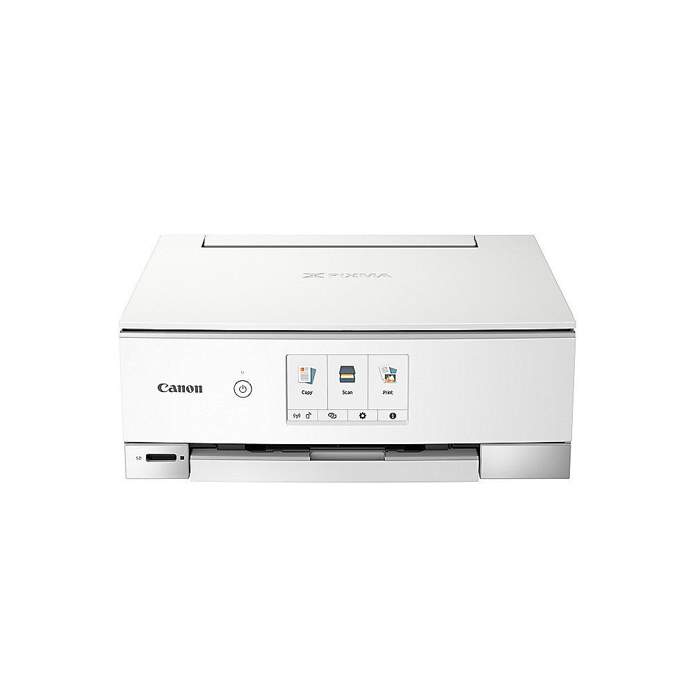Canon PIXMA TS8251 Weiss Multifunktionsdrucker Scanner Kopierer WLAN