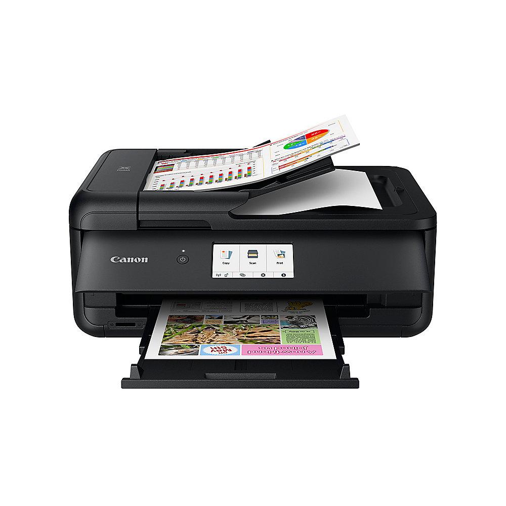 Canon PIXMA TS9550 Schwarz Multifunktionsdrucker Scanner Kopierer LAN WLAN A3