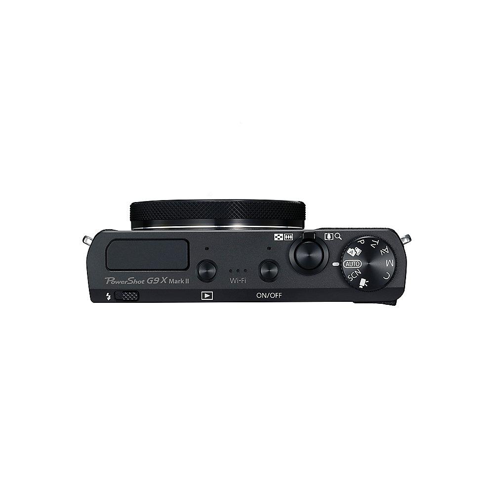 Canon PowerShot G9 X Mark II Digitalkamera schwarz