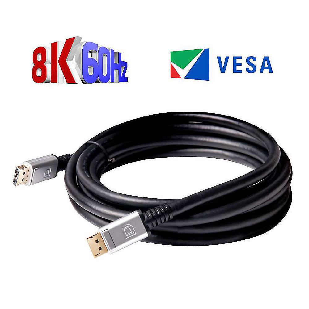 Club 3D 8K 60Hz DisplayPort 1.4 HBR3 Cable M/M 4m schwarz