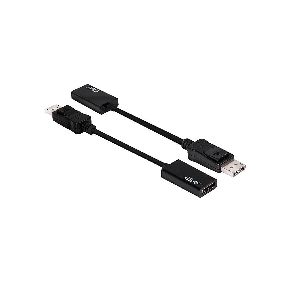 Club 3D DisplayPort Adapterkabel 0,2m DP zu HDMI VR Ready passiv CAC-1056