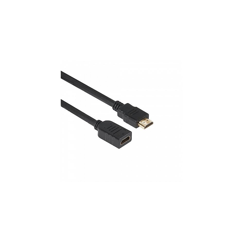 Club 3D HDMI 1.4 Kabel 5m High Speed HD Ethernet St./Bu. schwarz CAC-1320