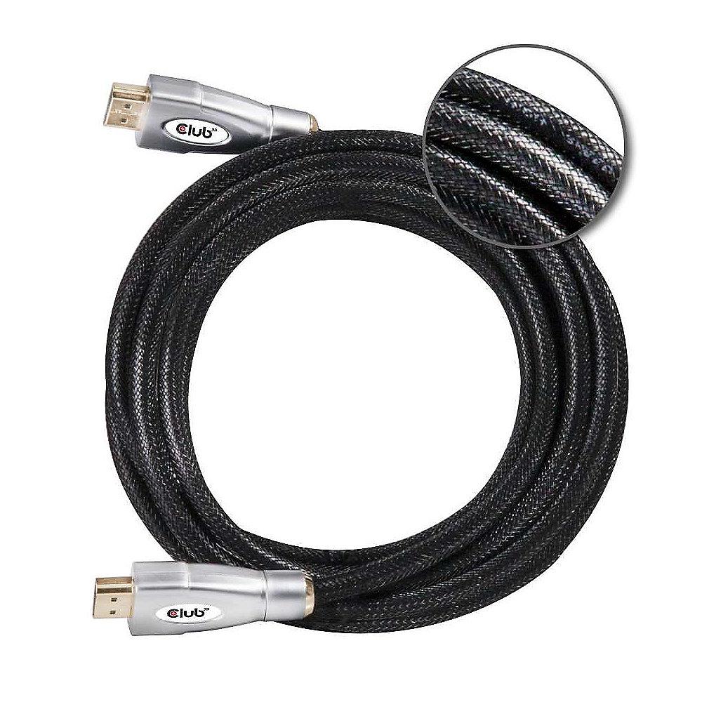 Club 3D HDMI 2.0 Kabel 5m 4K60Hz UHD St./St. schwarz CAC-2312, Club, 3D, HDMI, 2.0, Kabel, 5m, 4K60Hz, UHD, St./St., schwarz, CAC-2312