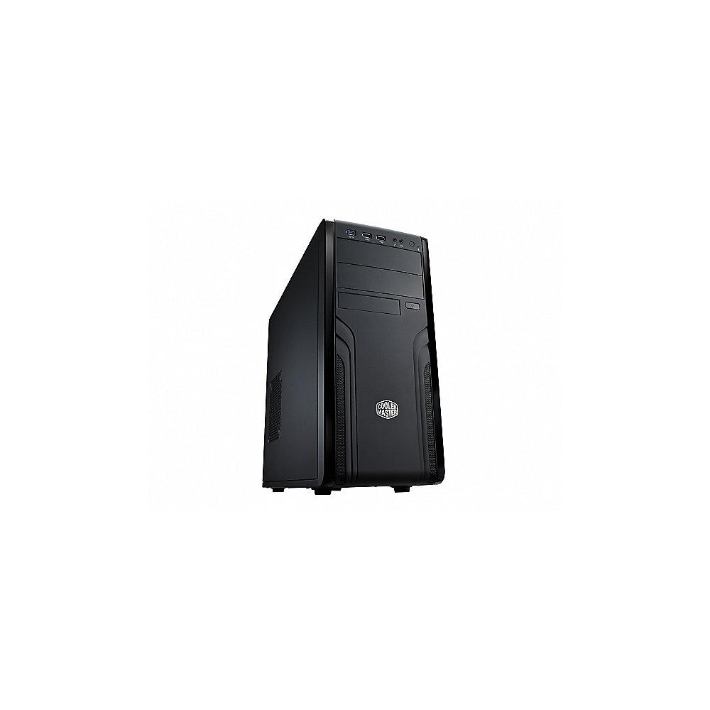 Cooler Master Force 500 Midi Tower ATX Gehäuse schwarz USB3.0 (o.NT.), Cooler, Master, Force, 500, Midi, Tower, ATX, Gehäuse, schwarz, USB3.0, o.NT.,