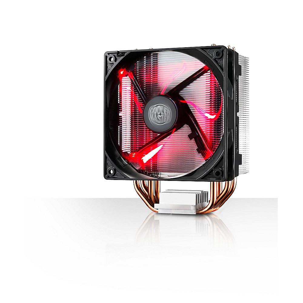 Cooler Master Hyper 212 LED rot CPU-Kühler für AMD und Intel Prozessoren, Cooler, Master, Hyper, 212, LED, rot, CPU-Kühler, AMD, Intel, Prozessoren