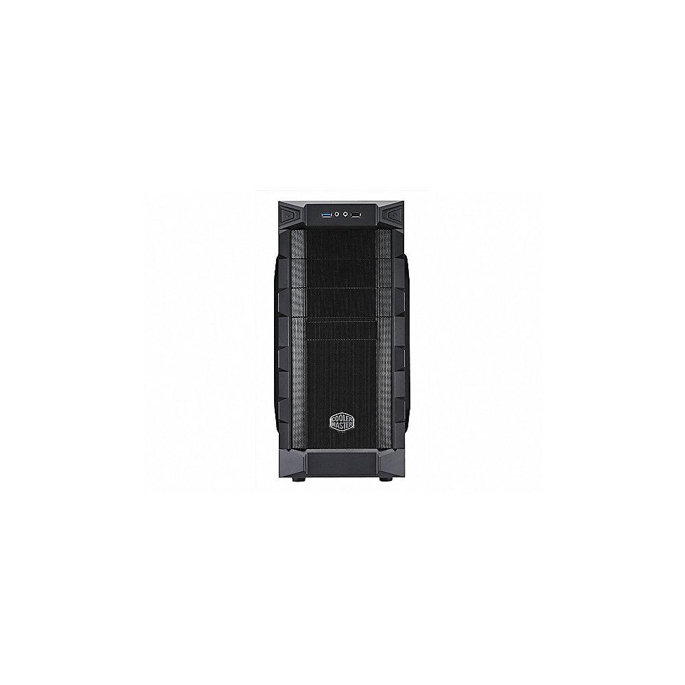 Cooler Master K280 Midi Tower ATX Gehäuse USB3.0 Schwarz (o.NT.), Cooler, Master, K280, Midi, Tower, ATX, Gehäuse, USB3.0, Schwarz, o.NT.,