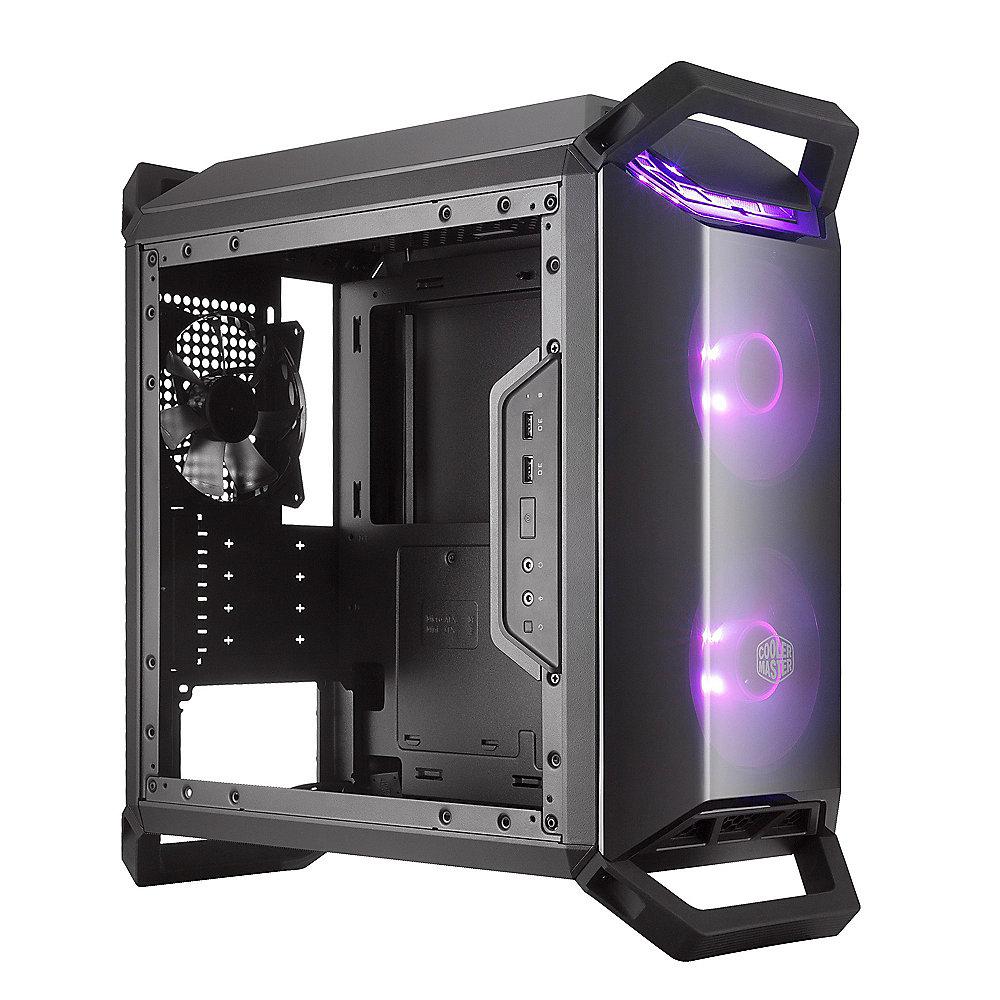 Cooler Master MasterBox Q300P Midi Tower ATX Gehäuse mit Acrylfenster