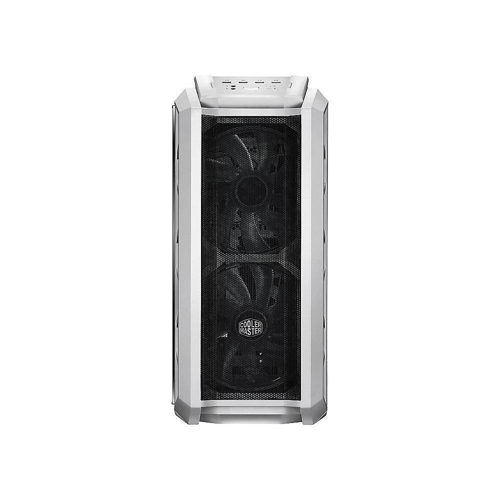 Cooler Master MasterCase H500P Midi Tower Gehäuse Weiß mit TG Seitenfenster