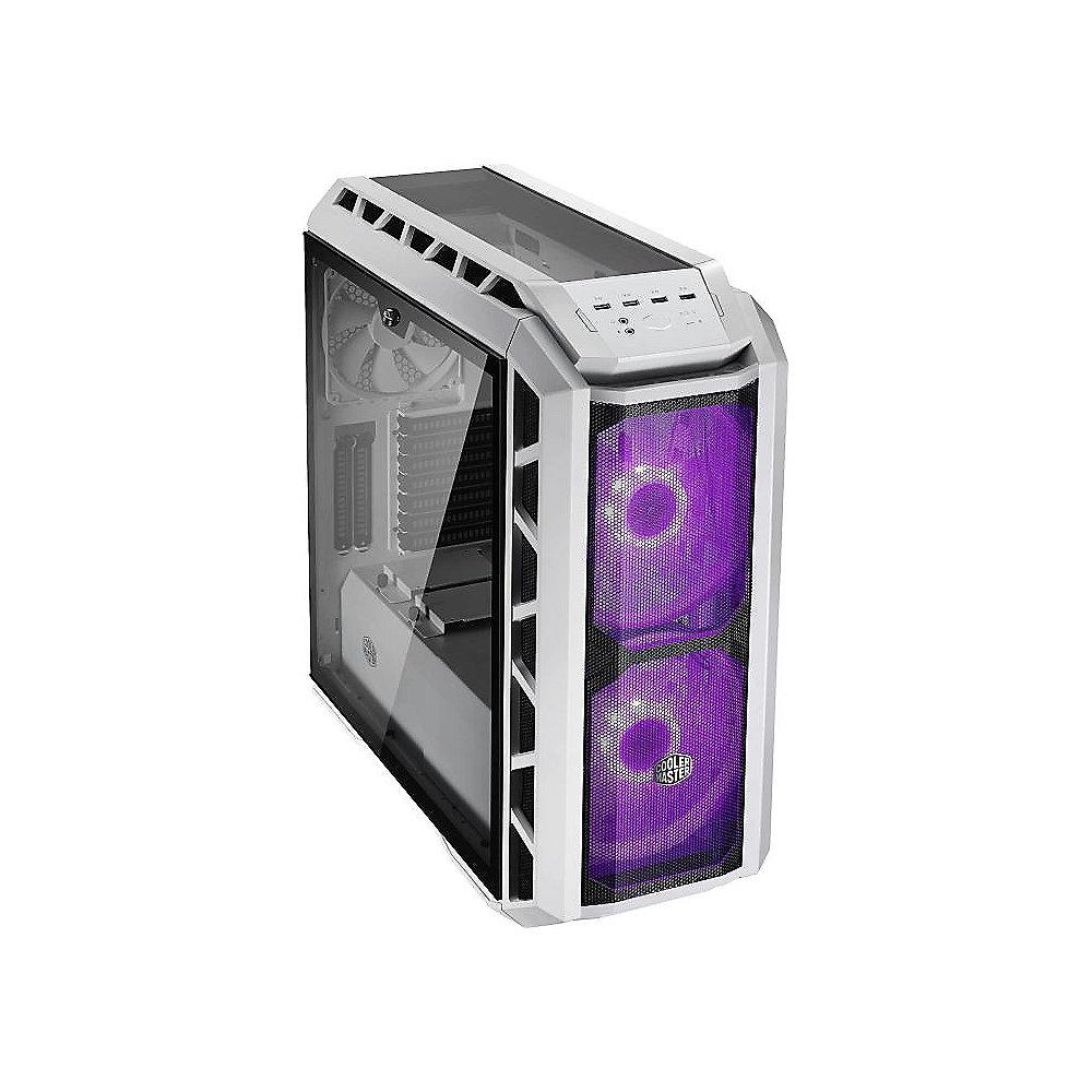 Cooler Master MasterCase H500P Midi Tower Gehäuse Weiß mit TG Seitenfenster, Cooler, Master, MasterCase, H500P, Midi, Tower, Gehäuse, Weiß, TG, Seitenfenster