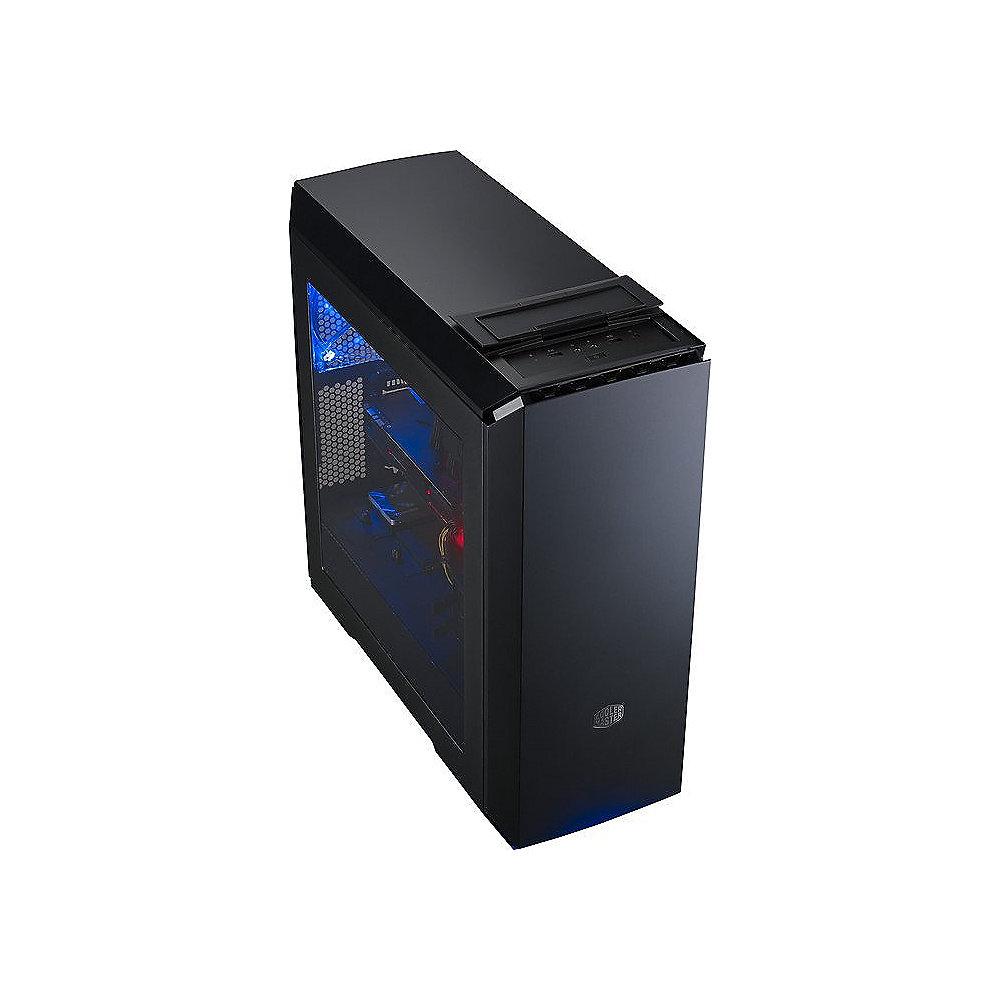 Cooler Master MasterCase Pro 6 Midi Tower ATX Gehäuse USB3.0 Dunkelgrau Fenster