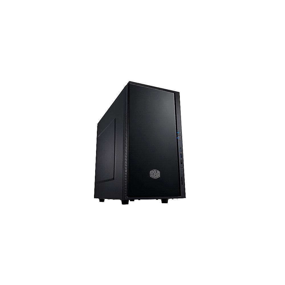 Cooler Master Silencio 352 Mini Tower mATX Gehäuse mattschwarz  USB3.0