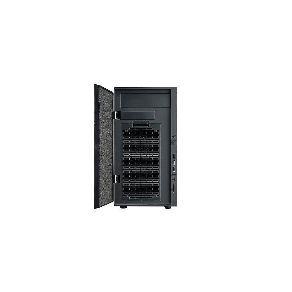 Cooler Master Silencio 352 Mini Tower mATX Gehäuse mattschwarz  USB3.0, Cooler, Master, Silencio, 352, Mini, Tower, mATX, Gehäuse, mattschwarz, USB3.0