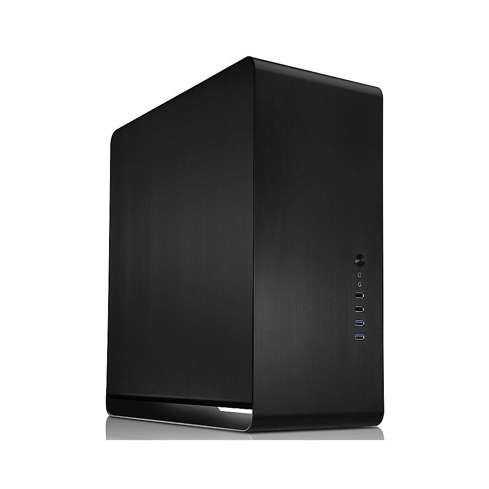 Cooltek Jonsbo UMX4 Midi Tower mATX Gehäuse, USB3.0, Schwarz