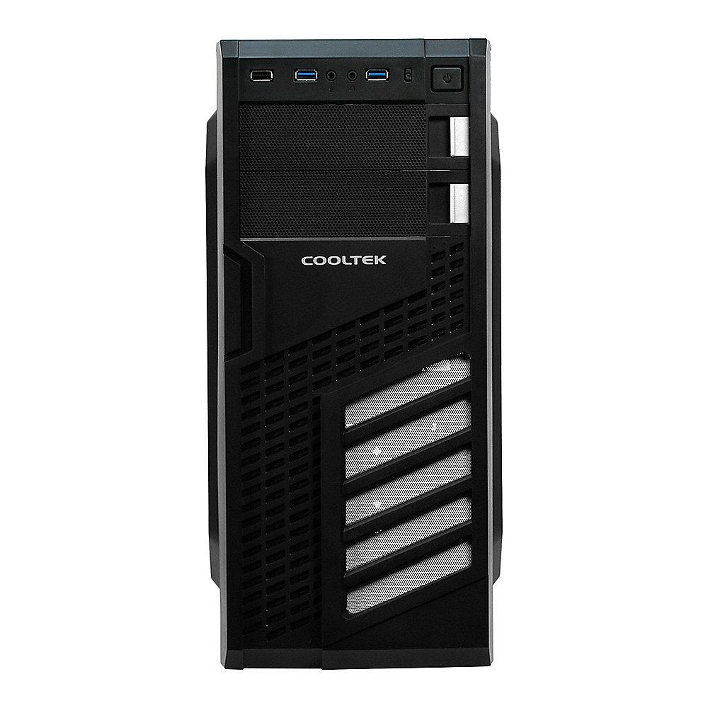 Cooltek KX White Midi Tower ATX Gehäuse schwarz/weiß USB3.0, Cooltek, KX, White, Midi, Tower, ATX, Gehäuse, schwarz/weiß, USB3.0