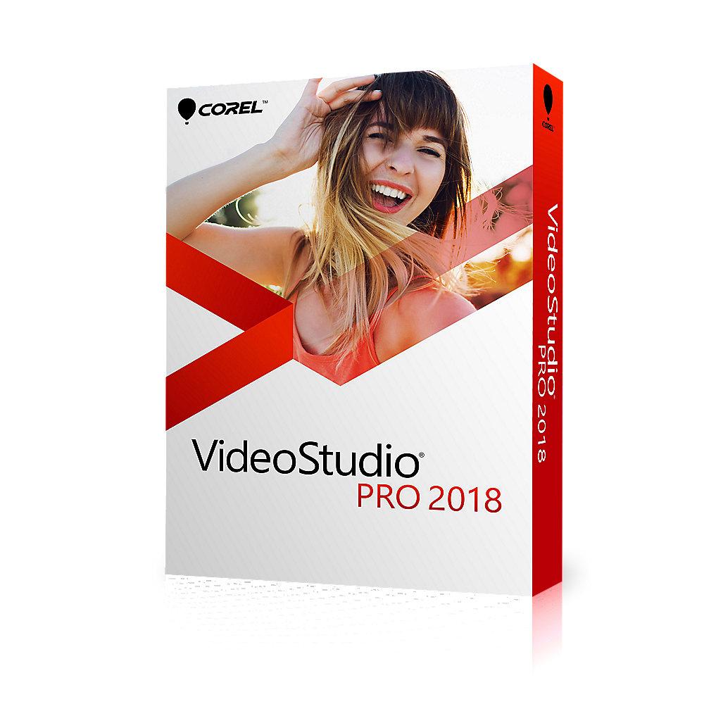 Corel VideoStudio 2018 Pro 1-4 User Lizenz Win, ML