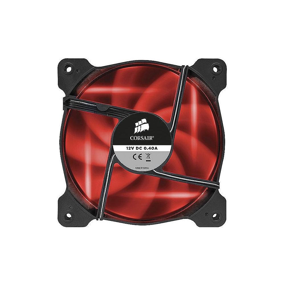 Corsair Air Series AF140 LED Red Quiet Edition Lüfter 140x140x25mm