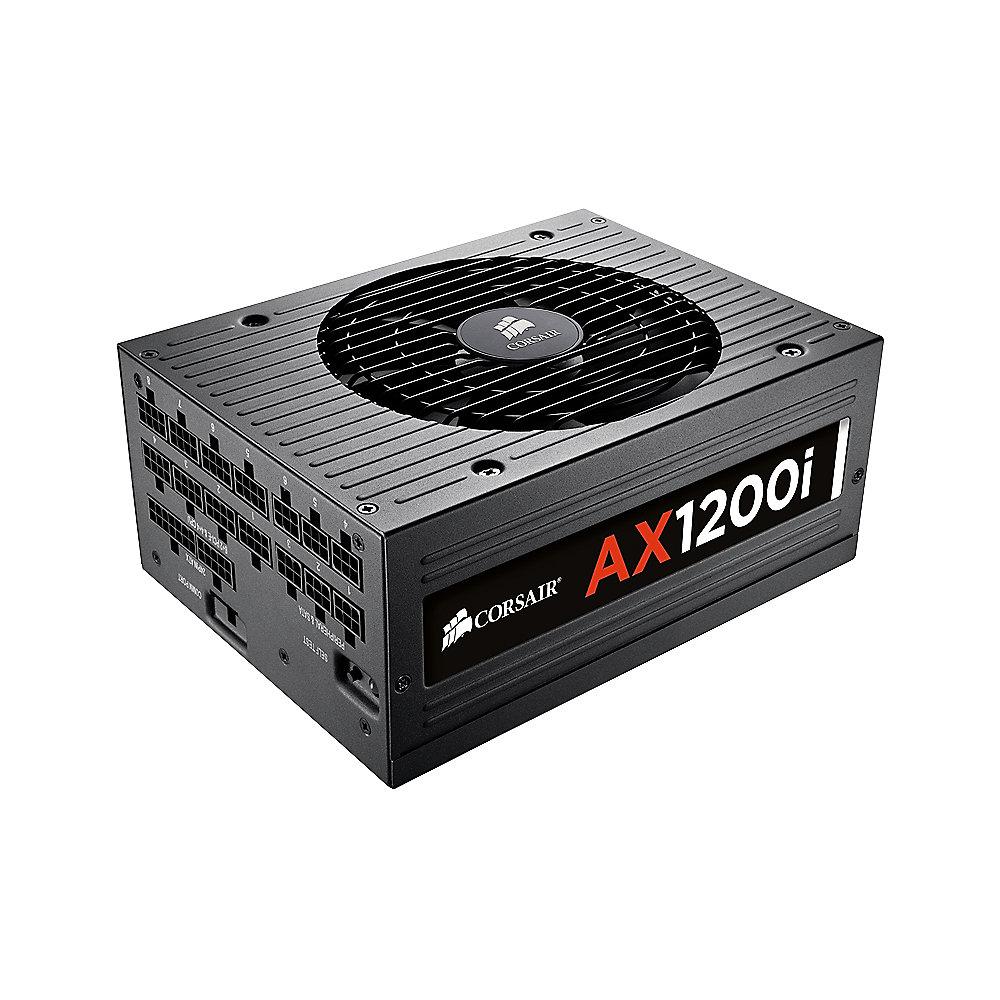 Corsair AX1200i ATX 2.32 aktiv PFC Netzteil 80  Platinuum 140mm Lüfter