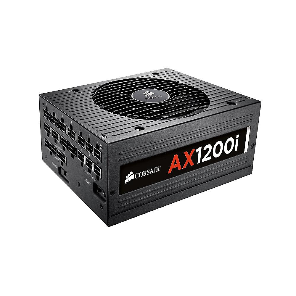 Corsair AX1200i ATX 2.32 aktiv PFC Netzteil 80  Platinuum 140mm Lüfter, Corsair, AX1200i, ATX, 2.32, aktiv, PFC, Netzteil, 80, Platinuum, 140mm, Lüfter